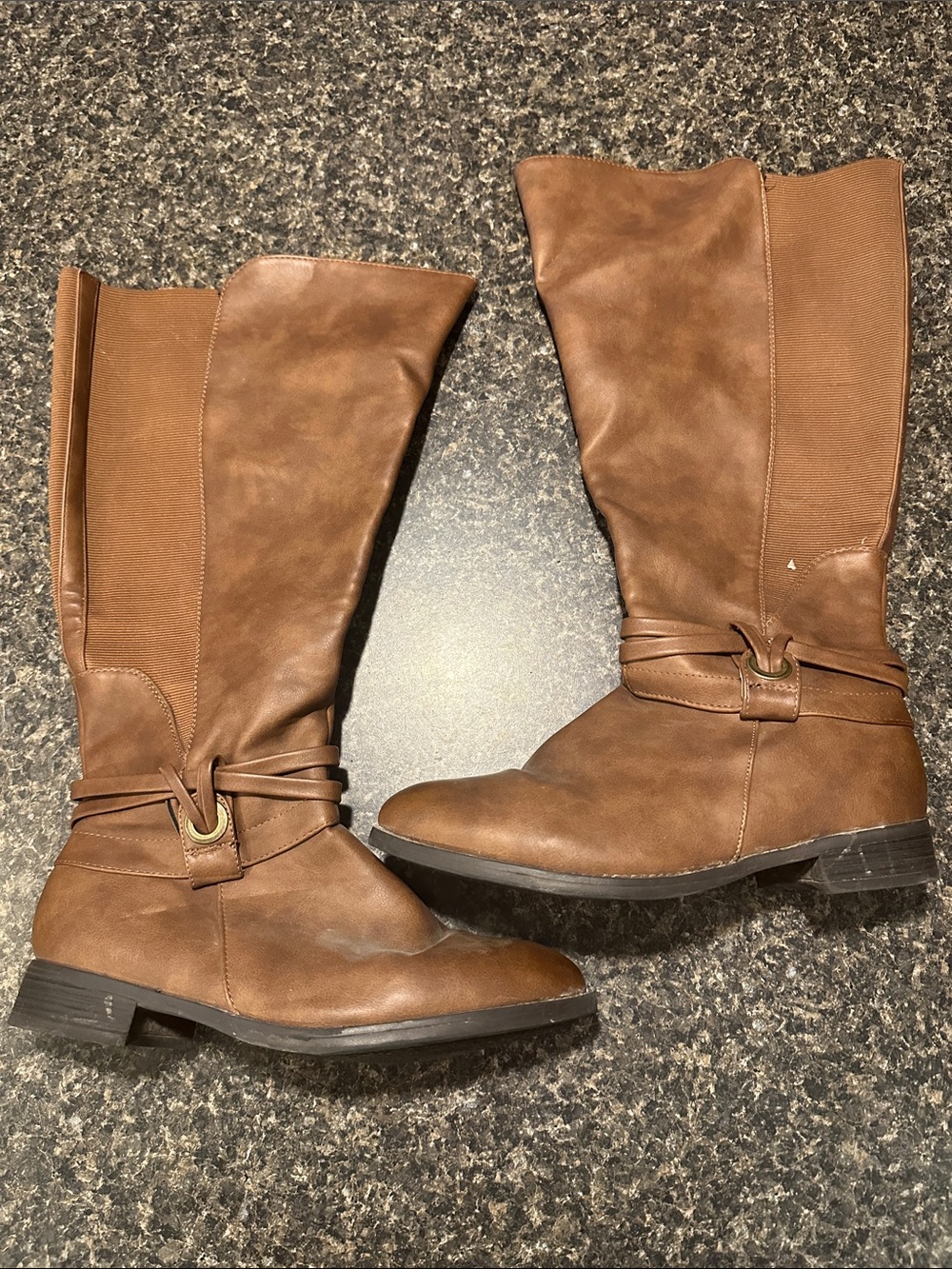 Maurices Tan Knee-High Riding Boots